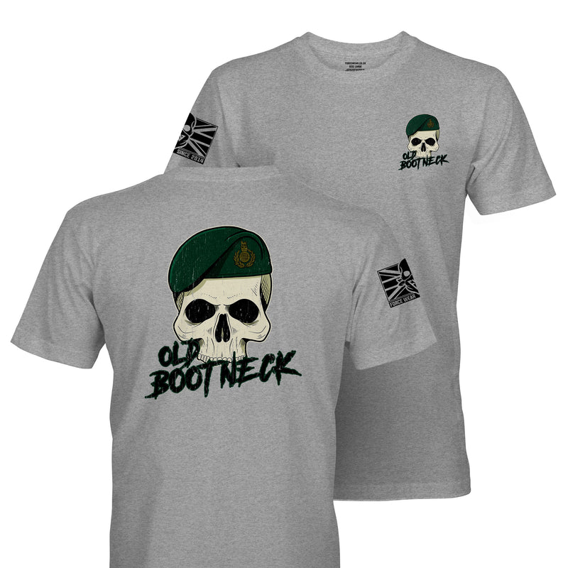 OLD BOOTNECK TAG AND BACK - Force Wear HQ - T-SHIRTS
