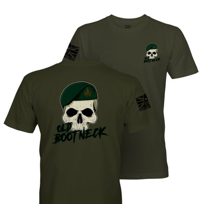 OLD BOOTNECK TAG AND BACK - Force Wear HQ - T-SHIRTS