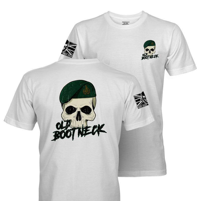 OLD BOOTNECK TAG AND BACK - Force Wear HQ - T-SHIRTS