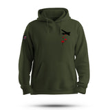 PARA DROP POPPIES TAG HOODIE