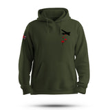PARA DROP POPPIES TAG HOODIE