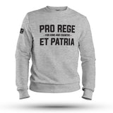 PRO REGE ET PATRIA (1ST THE QUEEN'S DRAGOON GUARDS) SWEAT
