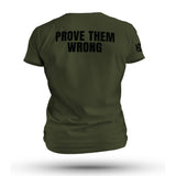 PROVE THEM WRONG TAG & BACK