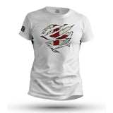 RIPPED ST GEORGES FLAG