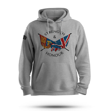 STRENGTH AND HONOUR FLAGS HOODIE