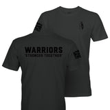 WARRIORS MOTTO TAG AND BACK