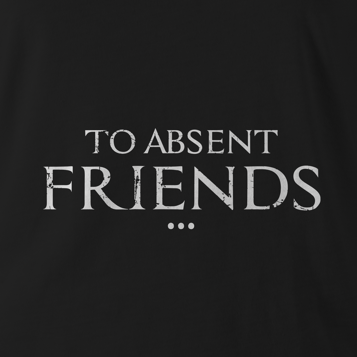 TO ABSENT FRIENDS POLO - BLACKOUT