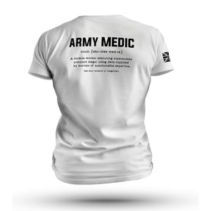 ARMY MEDIC TAG & BACK