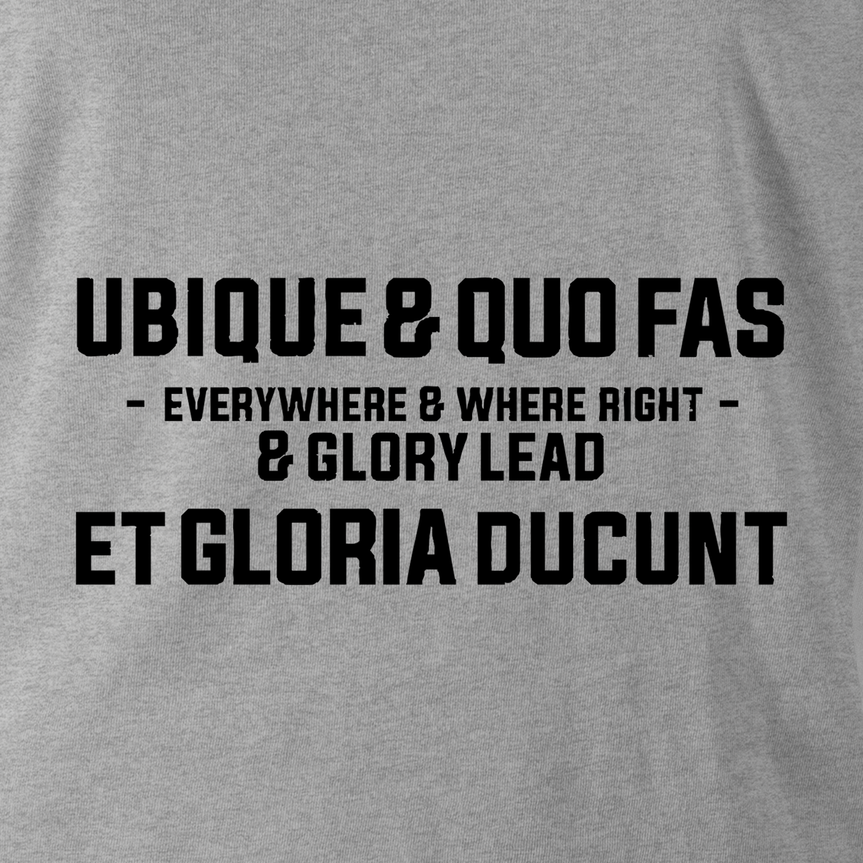 UBIQUE & QUO FAS ET GLORIA DUCUNT (ROYAL ENGINEERS) HOODIE
