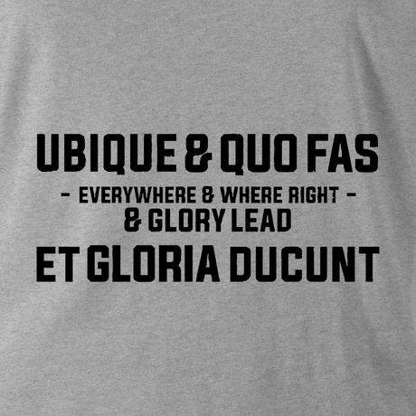 UBIQUE & QUO FAS ET GLORIA DUCUNT (ROYAL ENGINEERS) HOODIE