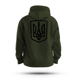 UKRAINE SHIELD TAG & BACK HOODIE