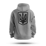 UKRAINE SHIELD TAG & BACK HOODIE
