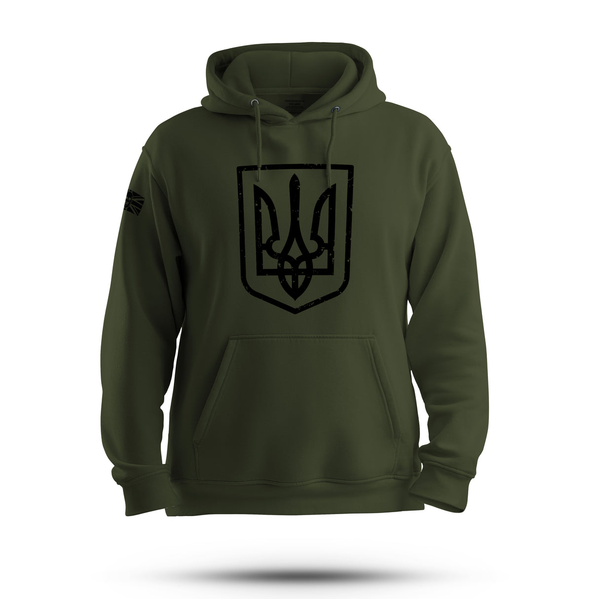 UKRAINE  SHIELD BANNER HOODIE
