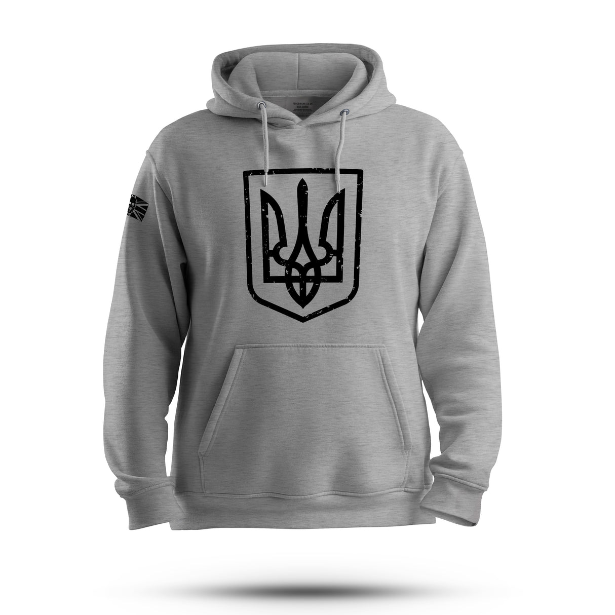 UKRAINE  SHIELD BANNER HOODIE