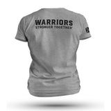 WARRIORS MOTTO TAG & BACK
