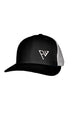 FW WHITE STITCH-STYLE™️ - MESH BACK SNAPBACK