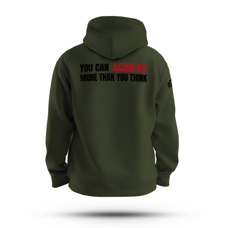 YOU CAN ACHIEVE TAG & BACK HOODIE