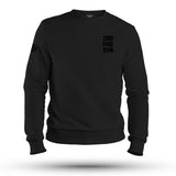 ZRO FKS GVN BLK ON BLK T&B SWEAT