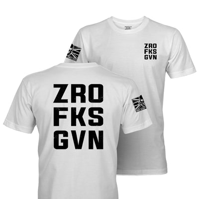 ZRO FKS GVN TAG AND BACK - Force Wear HQ - T-SHIRTS