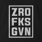 ZRO FKS GVN WHITE STAMP HOODIE