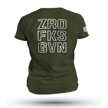 ZRO FKS GVN WHT TAG & BACK