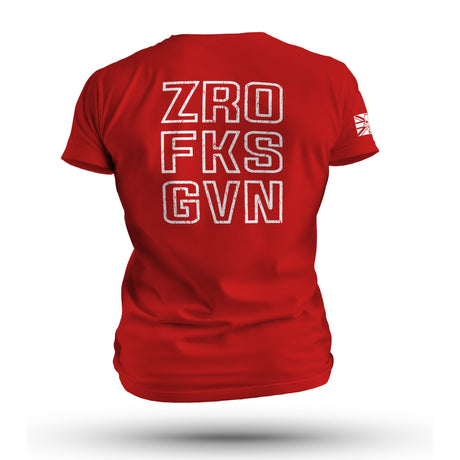 ZRO FKS GVN WHT TAG & BACK