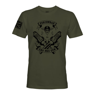 BORN TO RIDE - Force Wear HQ - T-SHIRTS