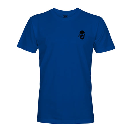 FW BASIC SKULL ROYAL BLUE - Force Wear HQ - T-SHIRTS