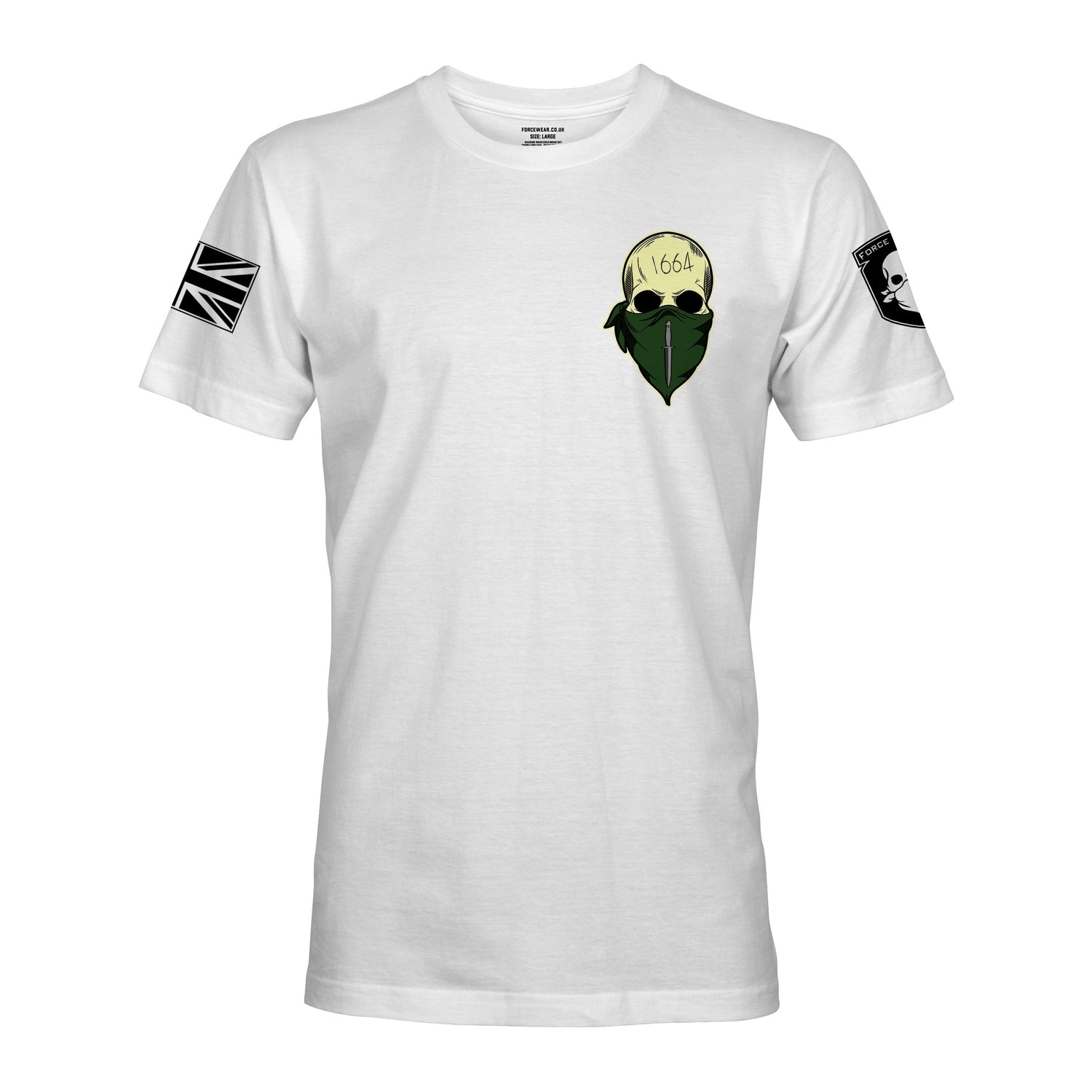 1664 Royal Marines T-Shirt Mens S-2XL Union Jack Army British Navy Commando - Foto 4