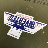 BECAUSE I WAS INVERTED STICKER 259 - Force Wear HQ
