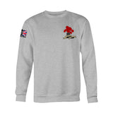 BOOT AND POPPIES SWEAT - Force Wear HQ - SWEATSHIRTS