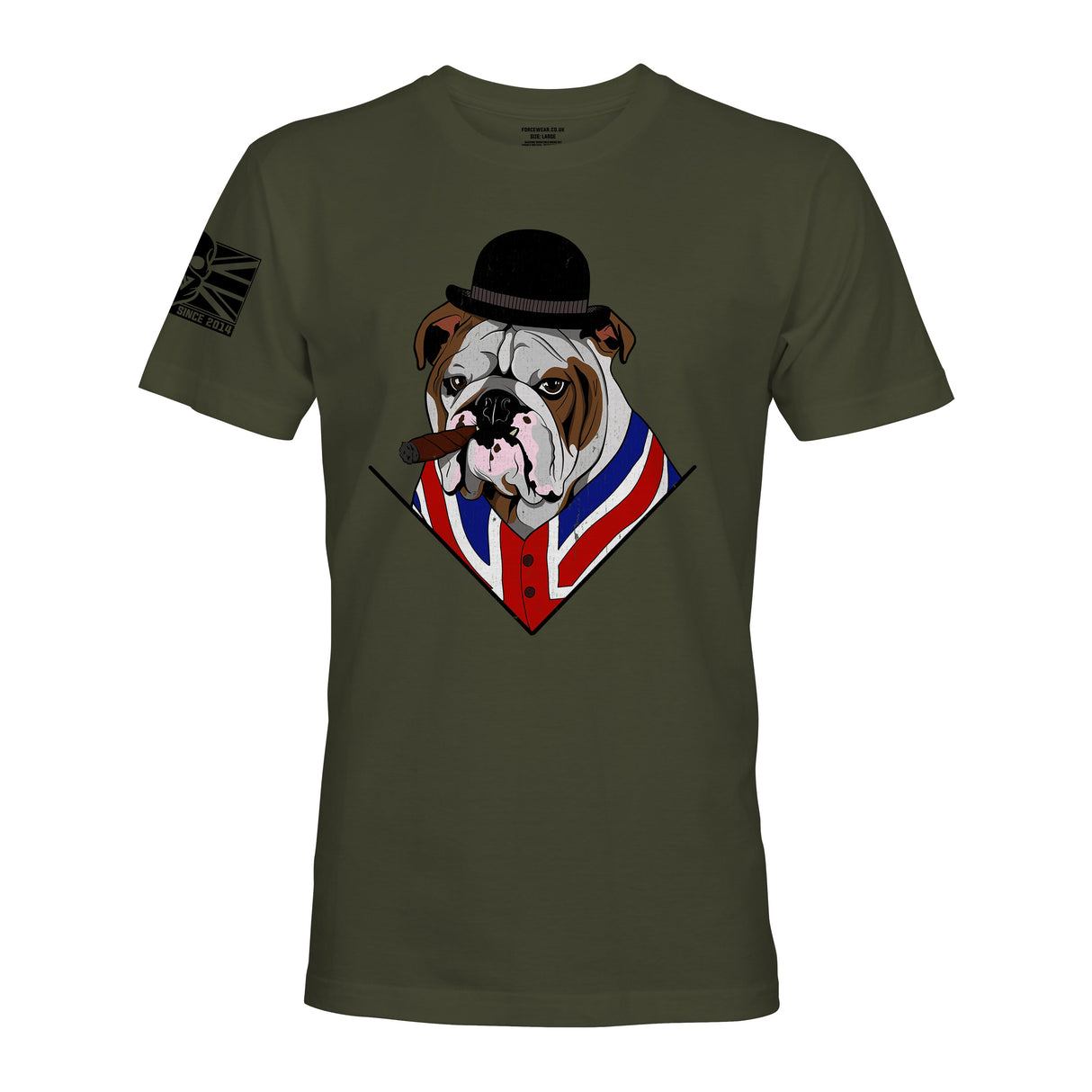 BRITISH BULLDOG - Force Wear HQ - T-SHIRTS
