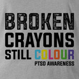 PTSD BROKEN CRAYONS HOODIE - Force Wear HQ