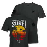 CHARLIE DON'T SURF TAG & BACK - Force Wear HQ - T-SHIRTS
