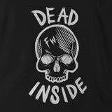 DEAD INSIDE WHITE ED TAG & BACK - Force Wear HQ - T-SHIRTS