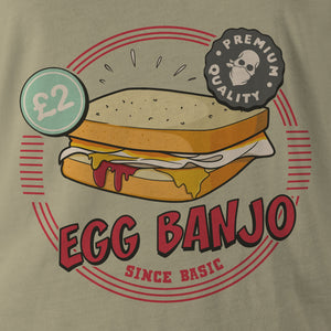 EGG BANJO TAG & BACK - Force Wear HQ - T-SHIRTS
