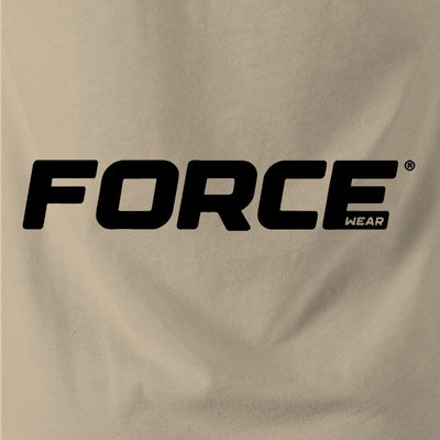 FORCE T-SHIRT TAN - Force Wear HQ - T-SHIRTS
