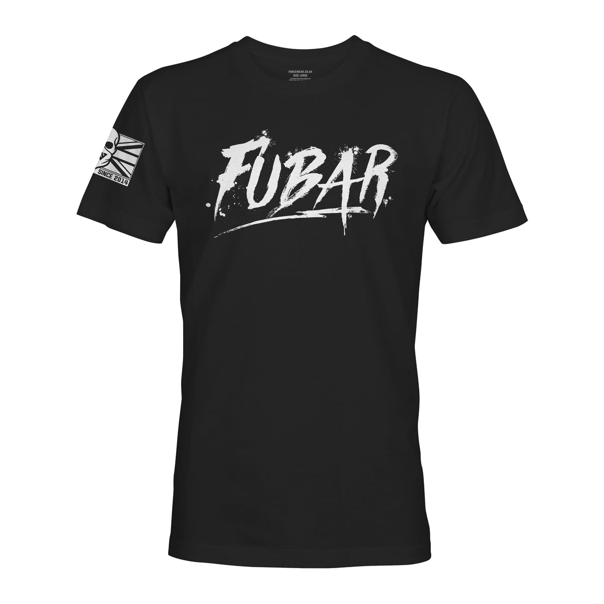 FUBAR WHT INK - Force Wear HQ - T-SHIRTS
