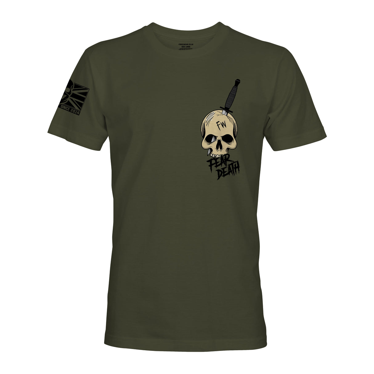 FW SAS FEAR DEATH - Force Wear HQ - T-SHIRTS