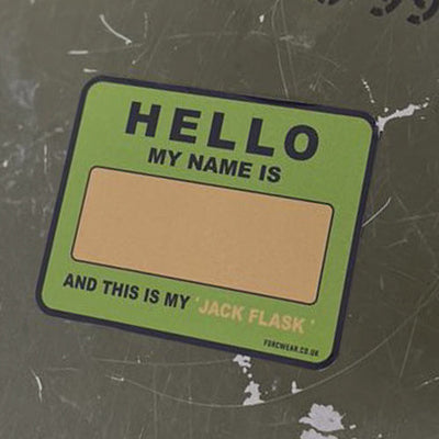 'JACK FLASK' OG STICKER 192 - Force Wear HQ