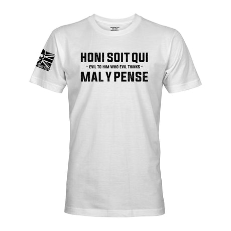 HONI SOIT QUI MAL Y PENSE - Force Wear HQ - T-SHIRTS