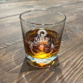  'FAIR WINDS' WHISKEY GLASS - Force Wear HQ