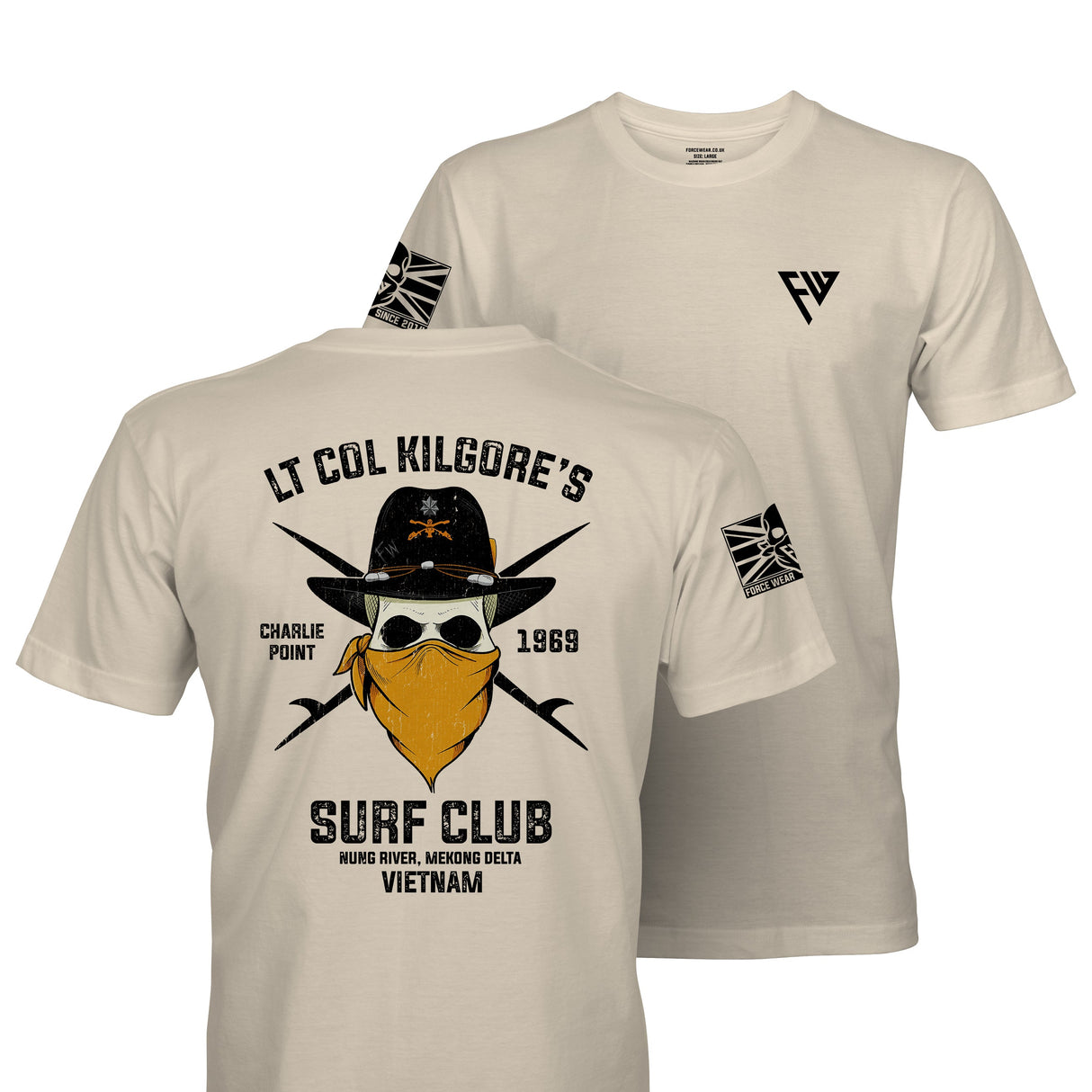 KILGORE'S SURF CLUB TAG & BACK - Force Wear HQ - T-SHIRTS