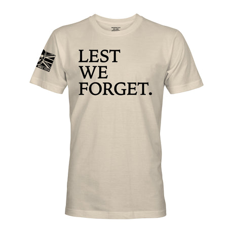 LEST WE FORGET BANNER - Force Wear HQ - T-SHIRTS
