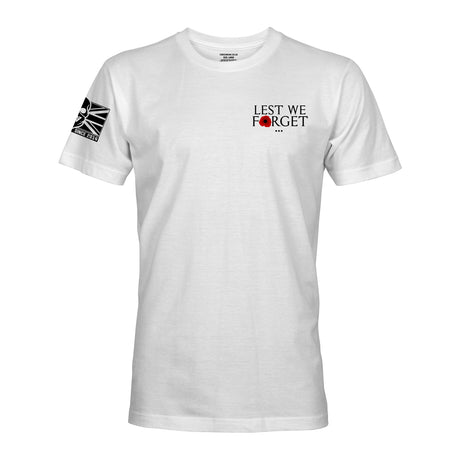 LEST WE FORGET TAG - Force Wear HQ - T-SHIRTS