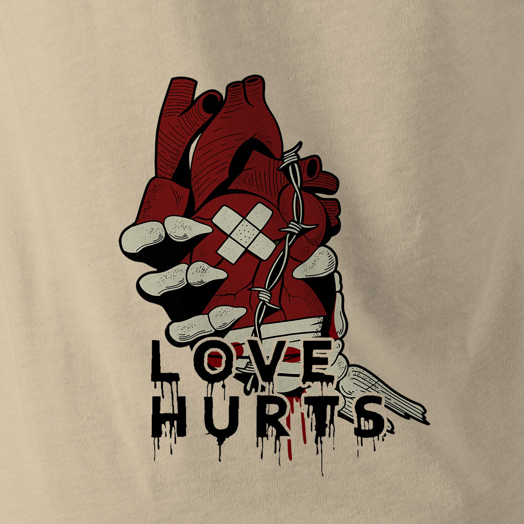 LOVE HURTS - Force Wear HQ - T-SHIRTS