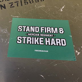 MERCIAN REGEMENT STICKER 162 - Force Wear HQ