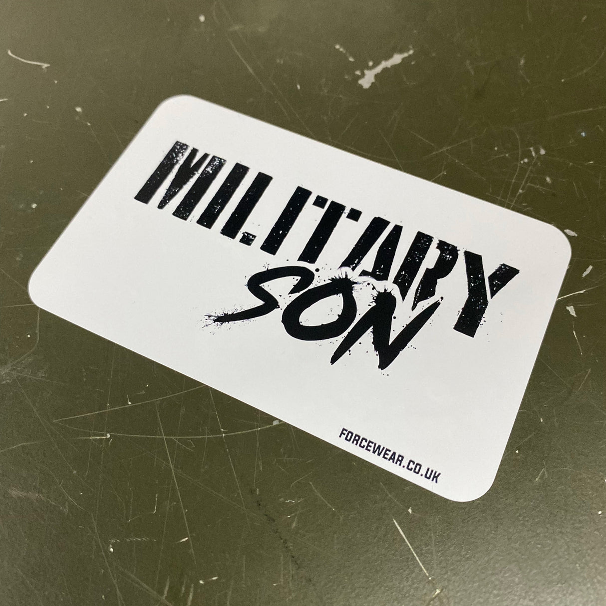 MILITARY SON STICKER 295 - Force Wear HQ
