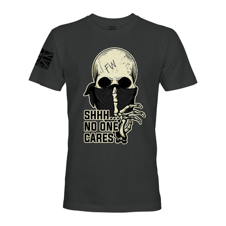 NO ONE CARES - Force Wear HQ - T-SHIRTS