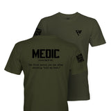 'MEDIC!' TAG & BACK - Force Wear HQ - T-SHIRTS